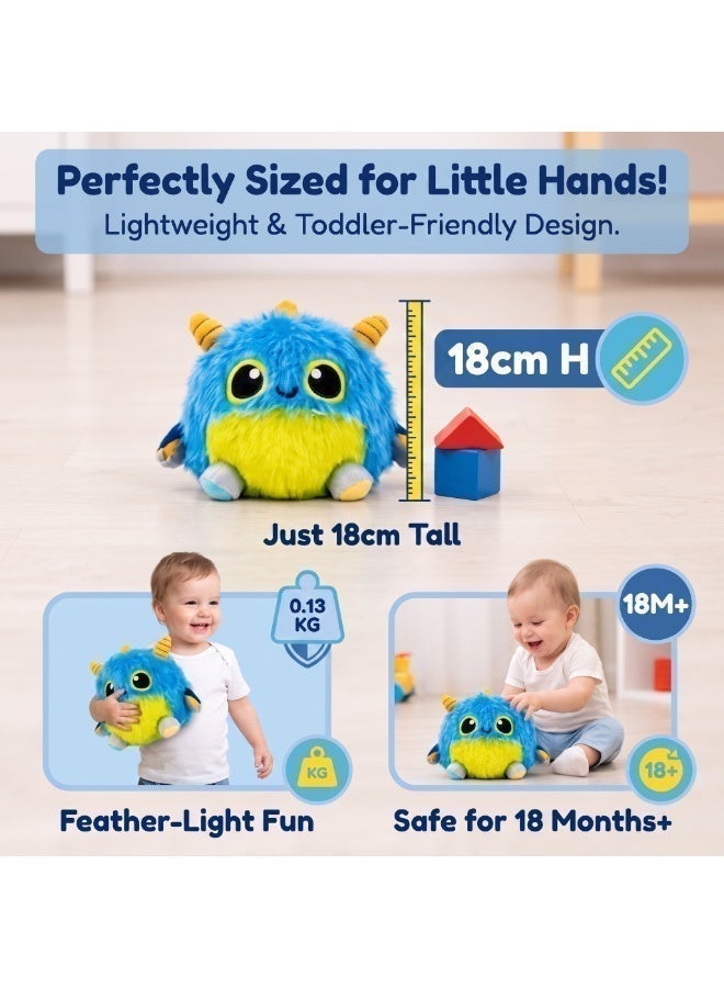 Aspire Books GOTTOY Hooping Monsterious Interactive Plush Toy - Prinster - Image 5