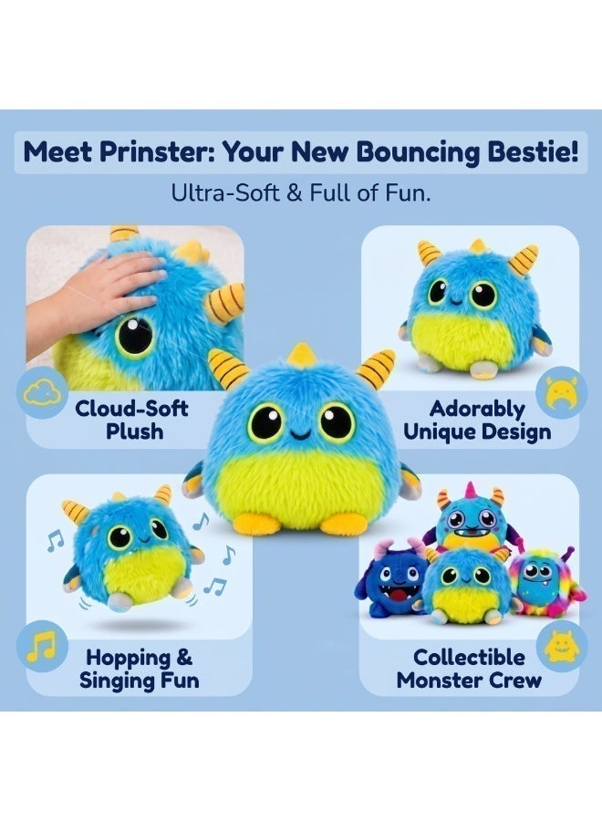 Aspire Books GOTTOY Hooping Monsterious Interactive Plush Toy - Prinster - Image 4