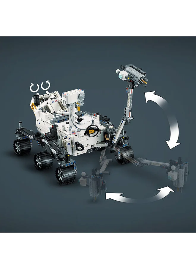 ليغو Technic NASA Mars Rover Perseverance 42158 Building Toy Set for Kids Aged 10+; A Project for Kids Who Love Science; Comes with AR App Experience and a Replica Ingenuity Helicopter (1,132 Pieces)