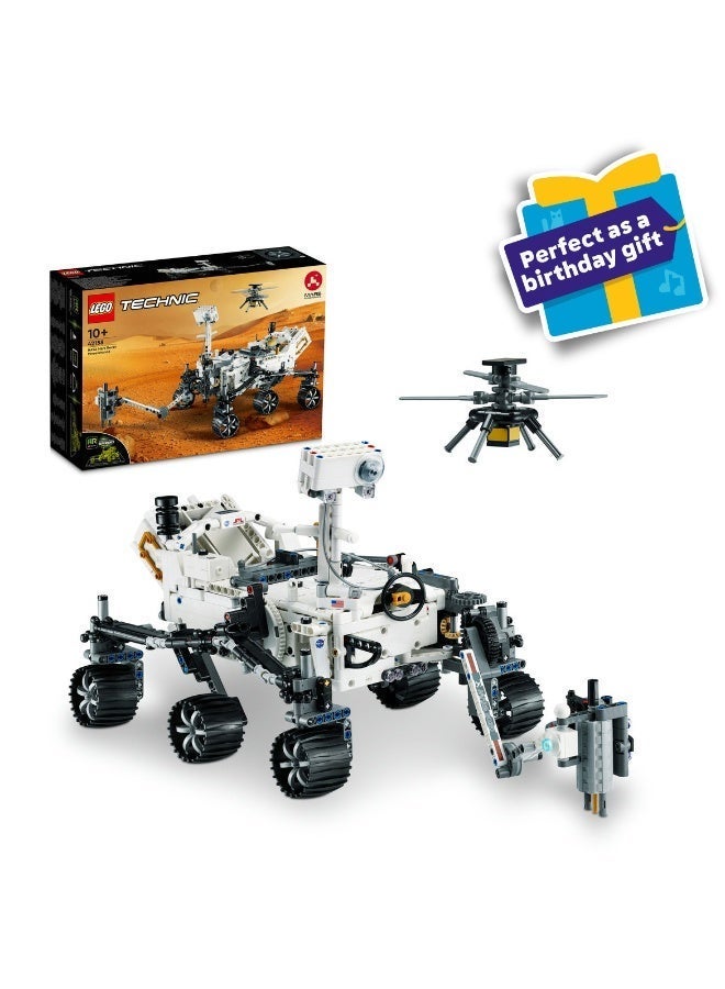 ليغو لعبة بناء مركبة ناسا المتجولة برسفيرنس

لاستكشاف المريخ 42158 من ™LEGO® Technic للأطفال الذين تبلغ أعمارهم 10 سنوات أو أكثر والذين يحبّون مشاريع العلوم (1132 قطعة) - Image 1