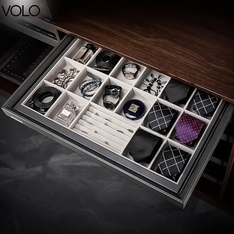 Volo VOLO Pull Out Shorting BoxAluminum Alloy Pull Out Classification Box Front End Metal Panel Pulled Out Quietly and Completely Size 900mm - Image 2