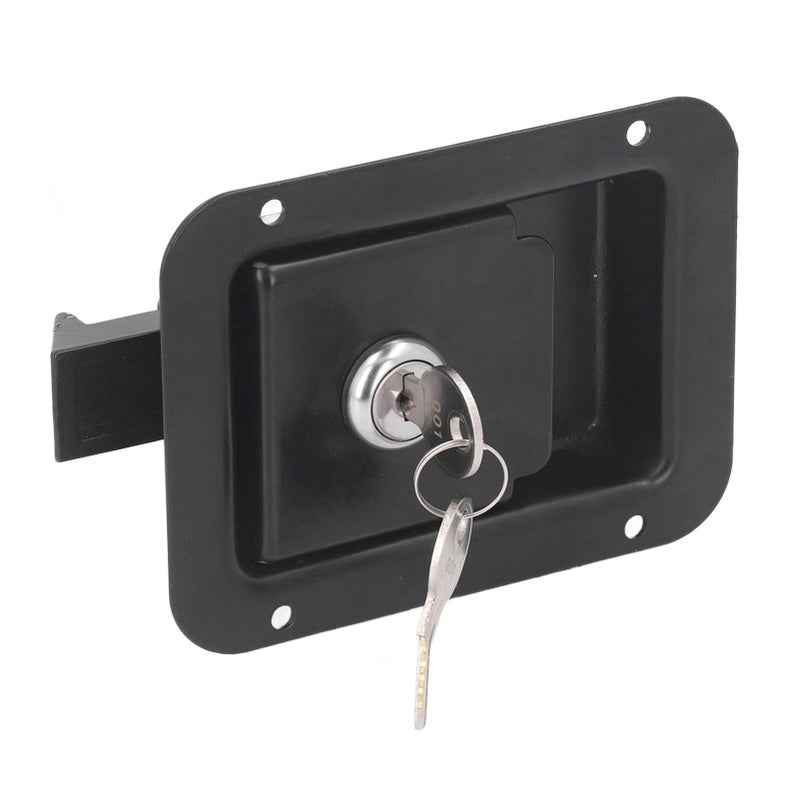 Travel Trailer Lock Heavy Duty Stainless Steel Versatile Flush Mount Toolbox Lock for Cabinet RV Truck - Image 3
