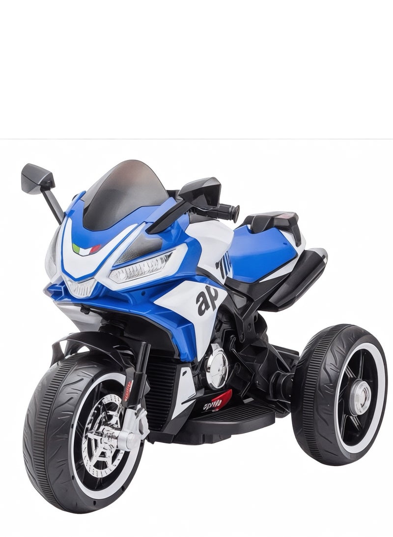 Cute ninos Realistic Design Kids Electric Sports Bike with 2 Powerful Motors and Dual Control with Light and Music - Image 1