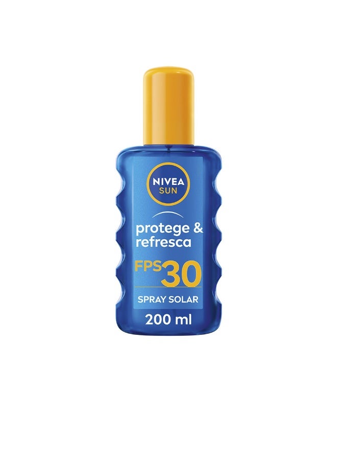 نيفيا بخاخ حماية من الشمس وانتعاش غير مرئي بعامل حماية من الشمس 30، 200 مل - Image 1