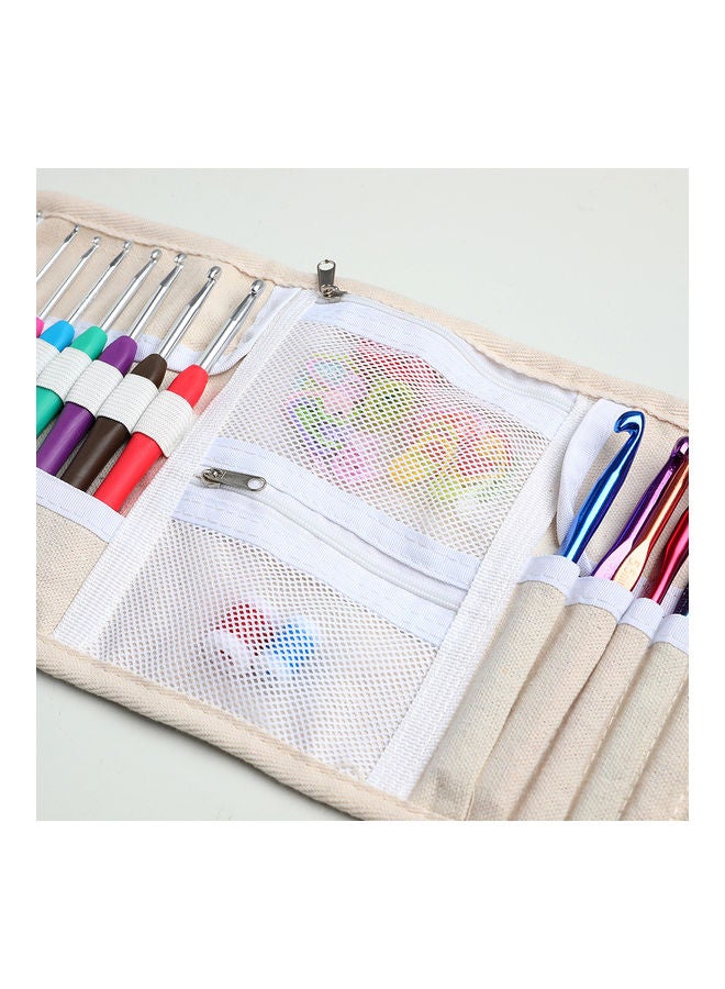 Loquat 65-Piece Crochet Hooks Set with Storage Bag Kit Multicolour  - Image 5