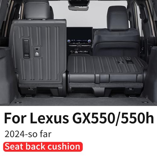 LaIIker 2 PCs Seat Back Protective Pad for for 2024 2025 2026-Present Lexus GX550 GX 550h Rear Chair Anti-Kick Scratch Panel Interior Modification Lexus gx 550 Accessories (5/7 Seats) - Image 2