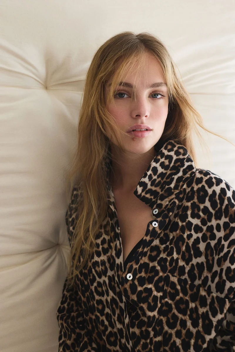 اتش اند ام بيجاما قميص وشورت