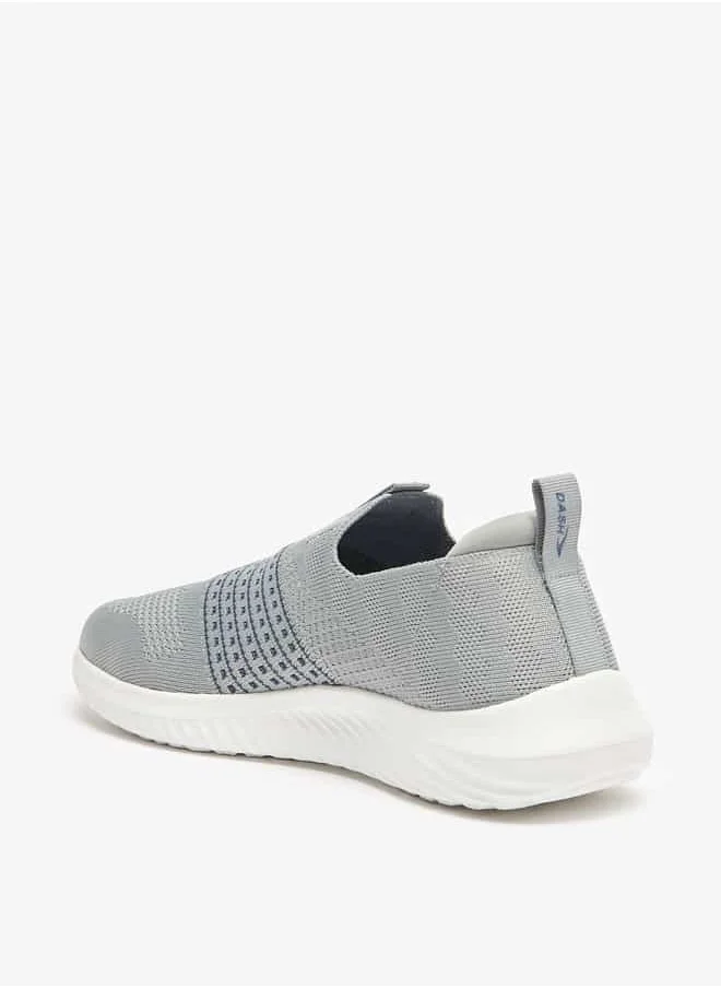 Dash Men Textured Slip-On Shoes