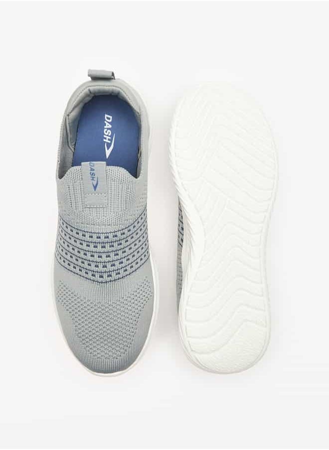 Dash Men Textured Slip-On Shoes  - Image 4