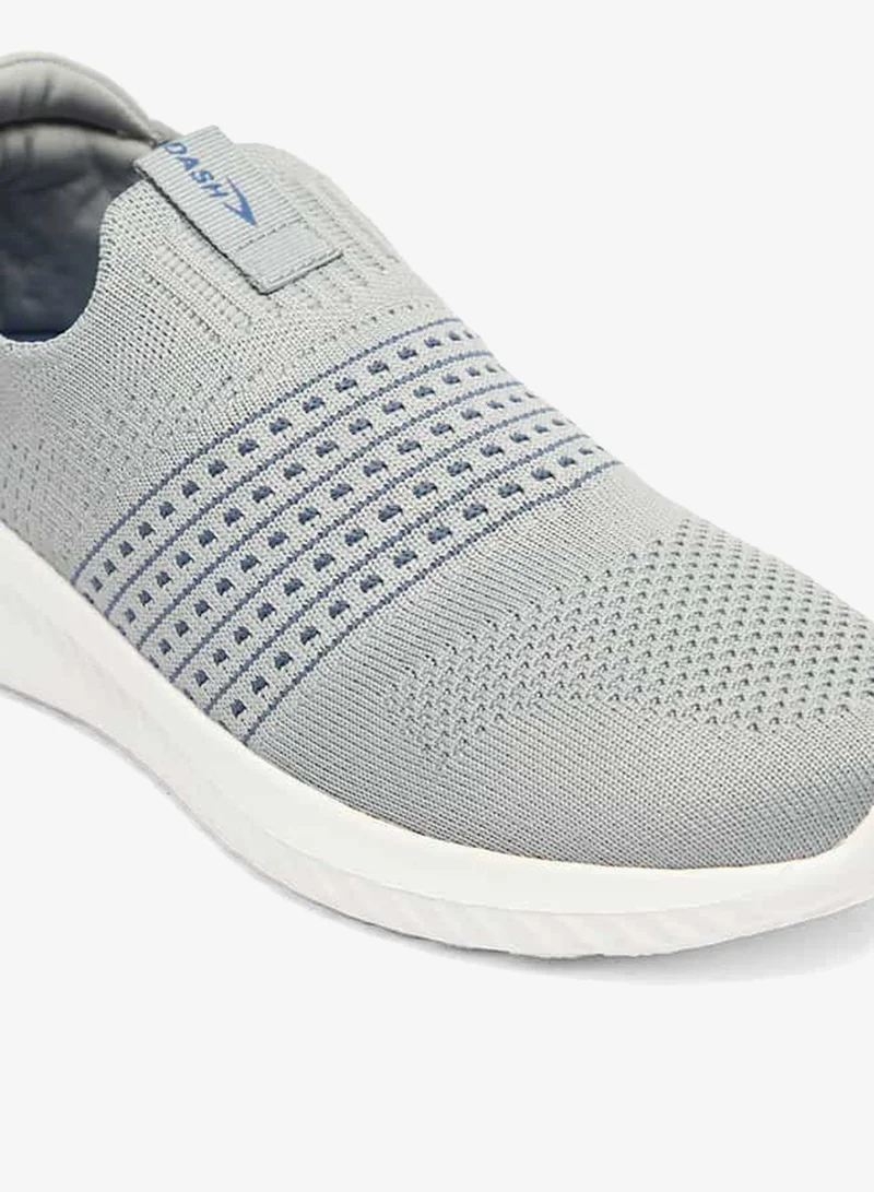 Dash Men Textured Slip-On Shoes