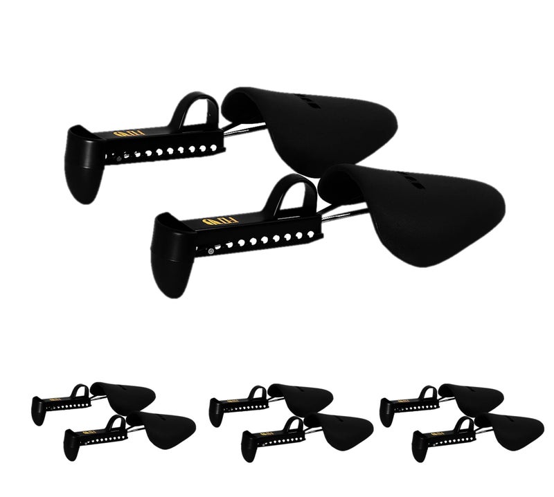 Lify Shoe Trees for Men adjustable plastic shoe Shaper/Shoe Stretcher/Boot Holder- Shoe Trees Shoe Shapers Stretcher Adjustable Shoe shaper - Men's Black Plastic Shoe Shaper - Image 1