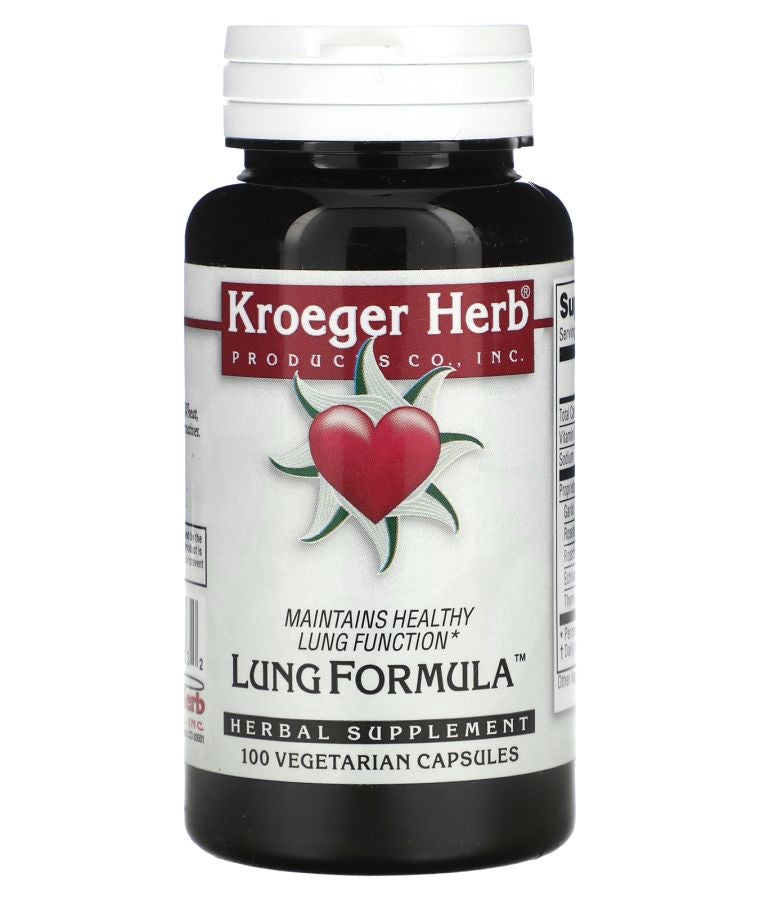 Kroeger Herb Co Lung Formula 100 Vegetarian Capsules