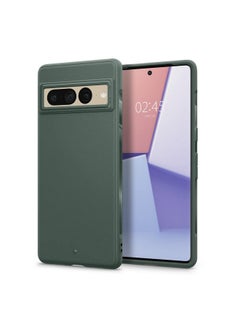 CYRILL CYRILL Spigen Stone Compatible for Google Pixel 7 Pro Case 5G (2022), Flexible Protective TPU with Smooth Matte Finish and Full Body Protection - Kale  - Image 1