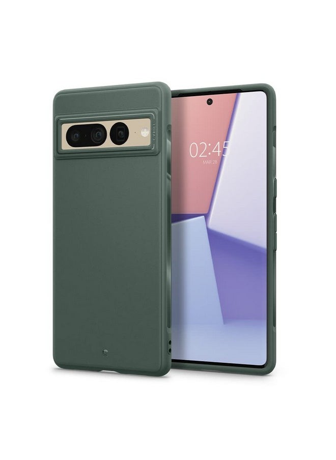 CYRILL - CYRILL Spigen Stone Compatible for Google Pixel 7 Pro Case 5G (2022), Flexible Protective TPU with Smooth Matte Finish and Full Body Protection - Kale - Image 1