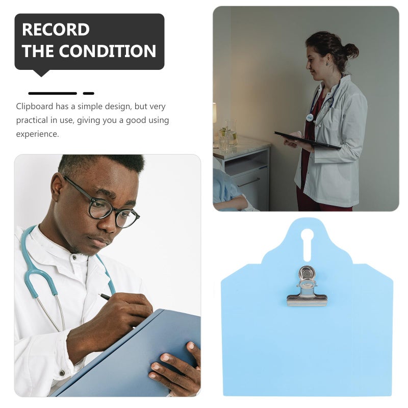 Thickened Hospital Nursing Clipboard with Non Slip Writing Pad and Drip Bottle Record Board - Image 4