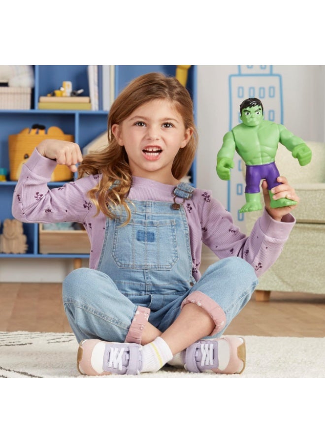 Disney Junior Spidey and HIS Amazing Friends Marvel Supersized Hulk Action Figure - Image 4