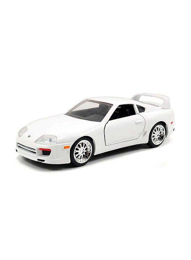 Jada Toys Fast & Furious 1:24 Brian's Toyota Supra Die-cast Car White, Toys for Kids and Adults (97375) - Image 2
