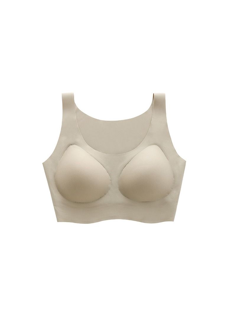 Loquat No Steel Ring Gathering Quick Drying Shock Proof Yoga Sports Bra 