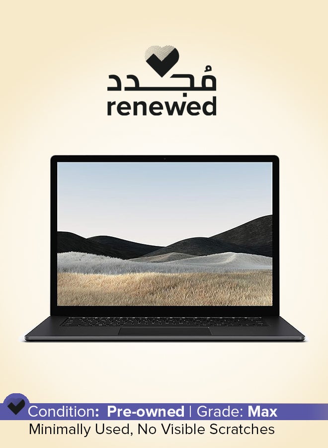 مايكروسوفت Renewed - Surface Laptop 4 With 13.5-Inch Pixel Touch Display,Intel Core i5-1135G7/16GB RAM/256GB SSD/Windows 10 Pro English Black - Image 1