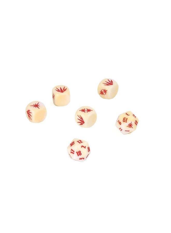 Modiphius Entertainment John Carter Of Mars: Helium Dice Set (Set Of 6 Custom Dice) - Image 3