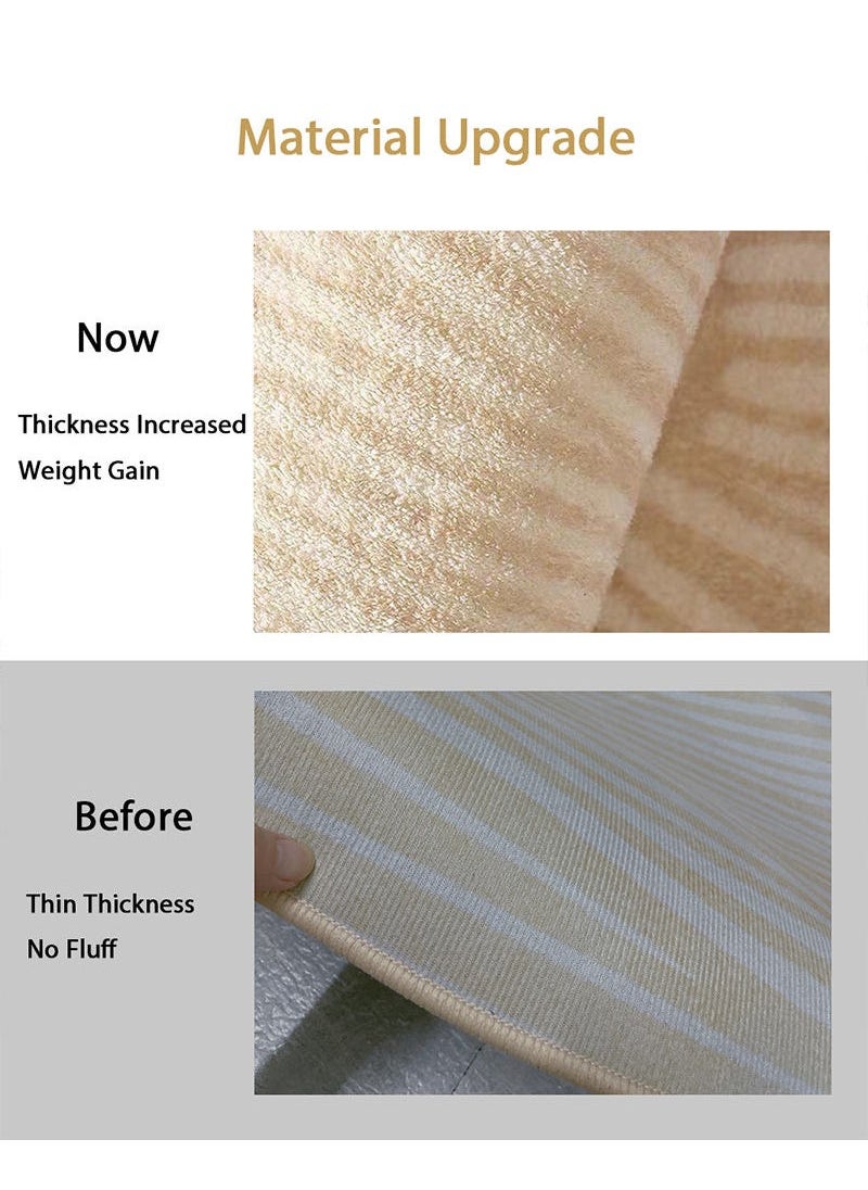 Rectangular Soft Touch Carpet Multicolour 200x300cm
