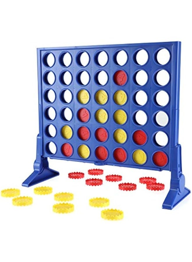 هاسبرو - جيمينج لعبة توصيل 4 الكلاسيكية - لعبتان استراتيجية مثيرتان للأطفال والعائلة (مناسبة لعمر 6 وما فوق) - Image 1