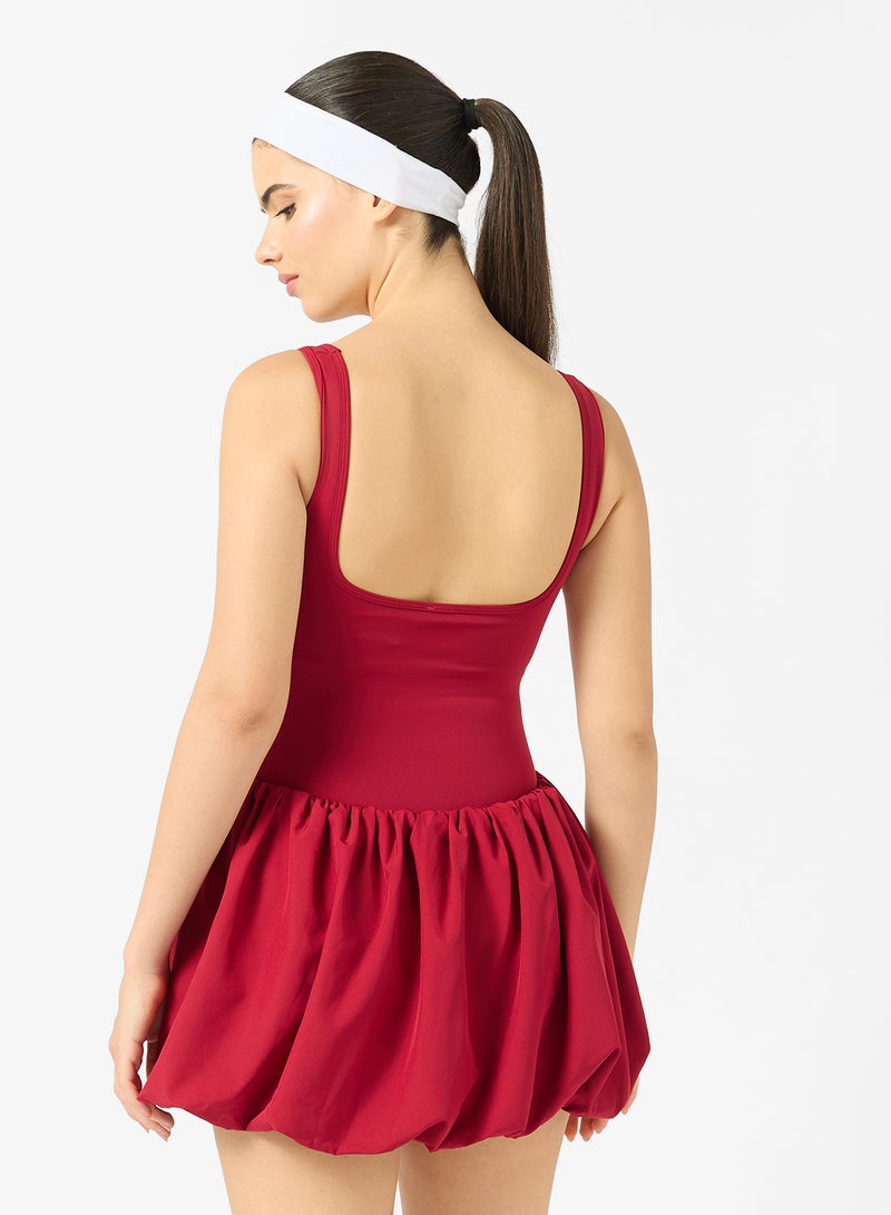 FRWD Square Neck Tennis Dress - Image 2