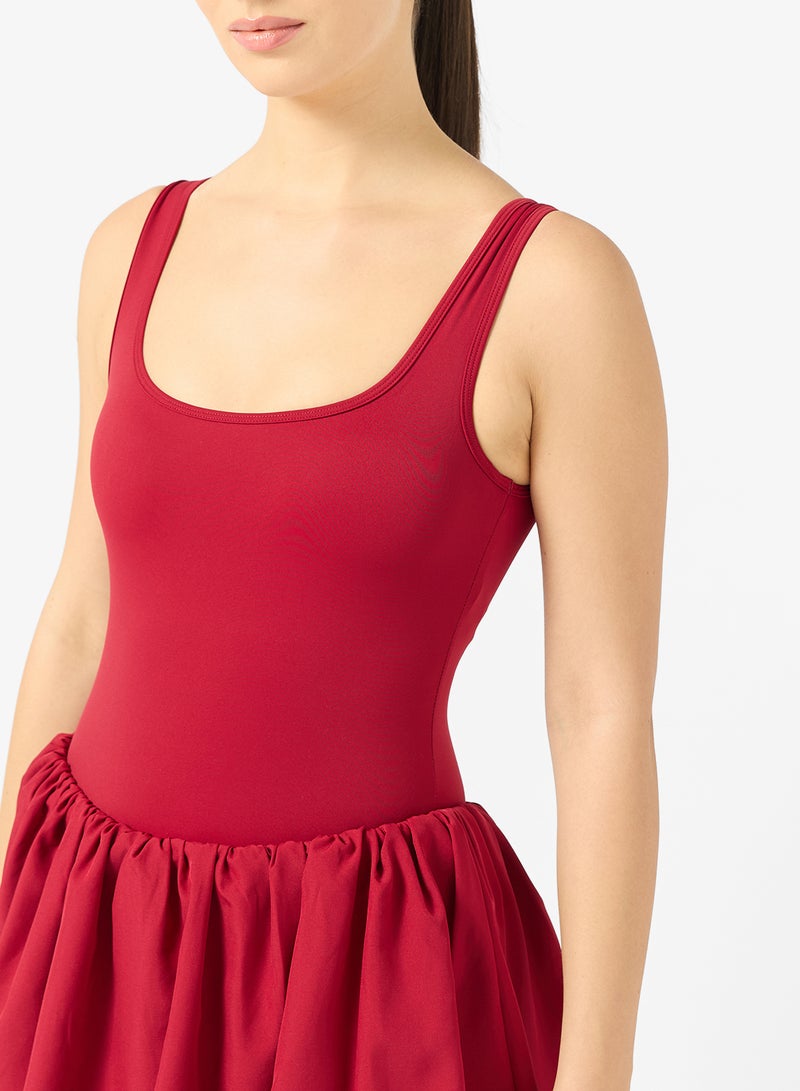 FRWD Square Neck Tennis Dress - Image 3