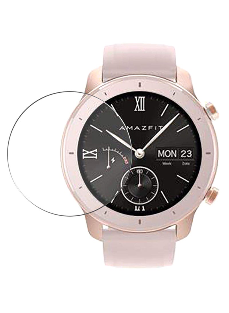 Perfii 9H Tempered Glass Screen Protector For Amazfit GTR 42mm Clear - Image 2