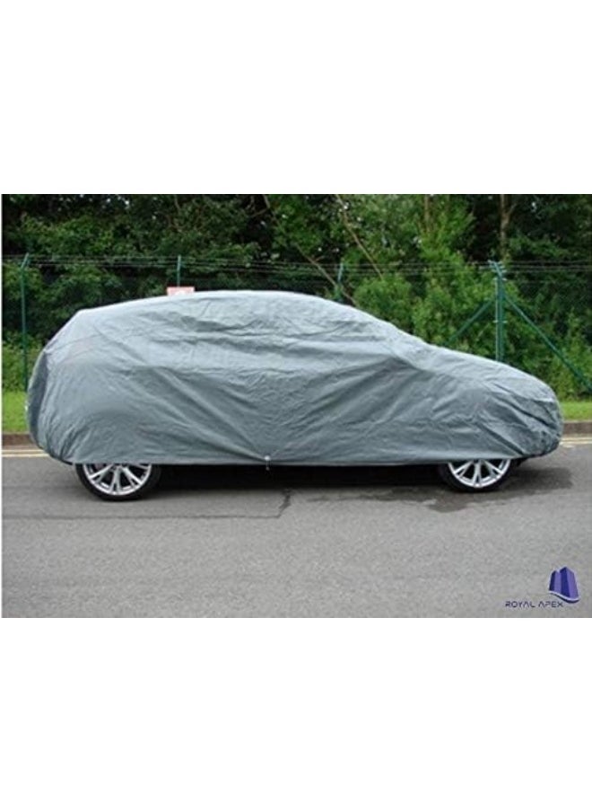 Royal Apex Waterproof Ground Cover Tent Shelter Dust-proof Rain Cover Tarpaulin Sheet (SILVER, (12X12))  - Image 2