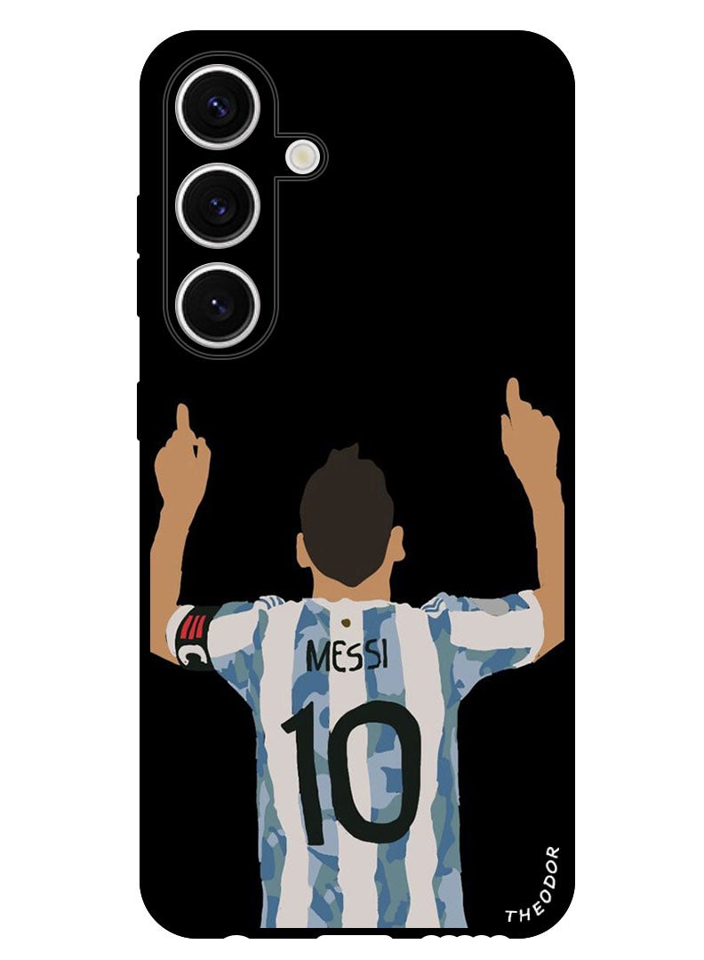 Theodor Protective Case Anti Scratch Shock Proof Bumper Cover For Samsung Galaxy S24 Plus Messi (3) - Image 1