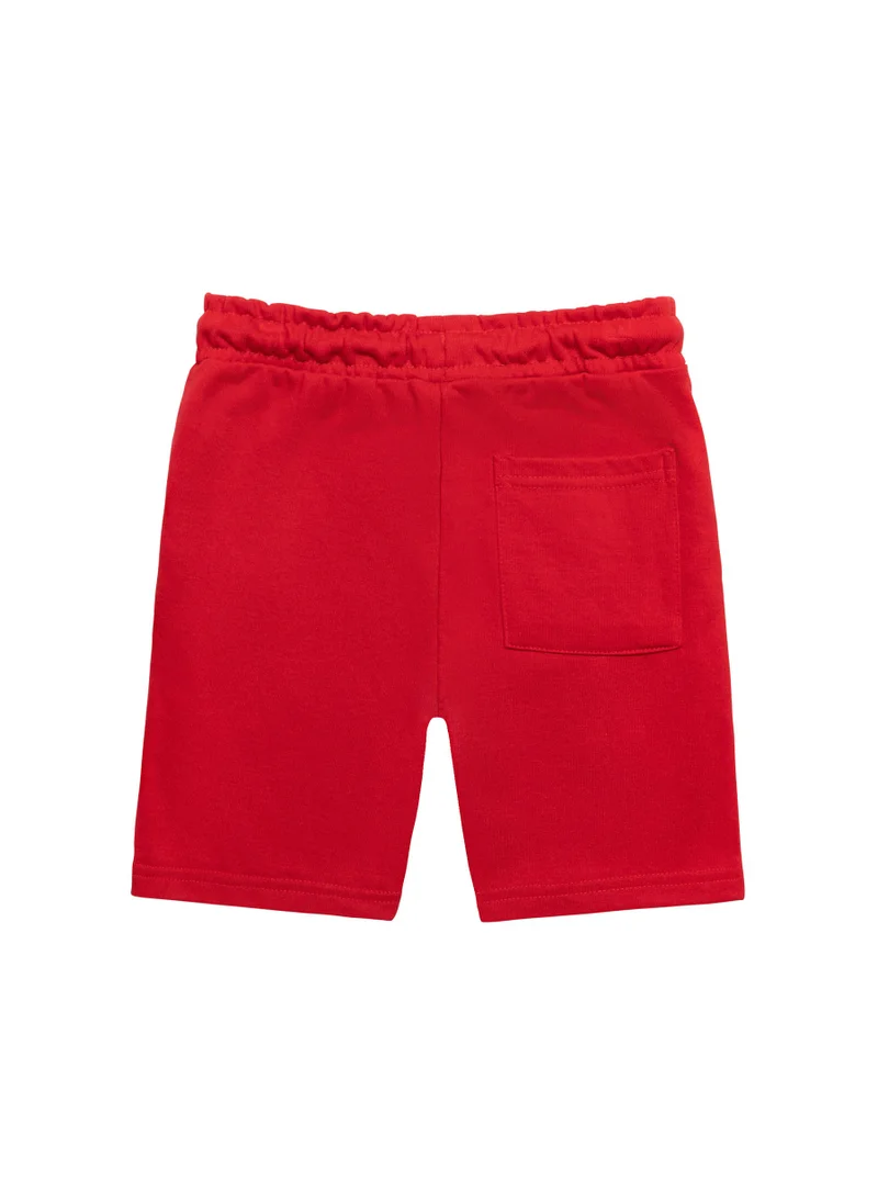 MINOTI Teen Boys  Fleece Short With Print