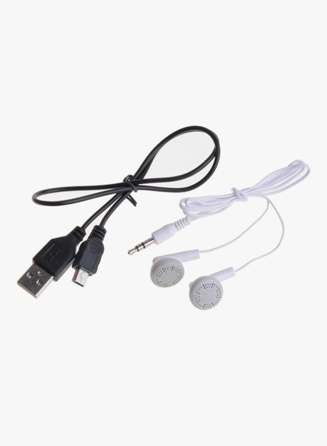 LCD Screen Portable MP3 Music Player SV004263 Pink/White - Image 4