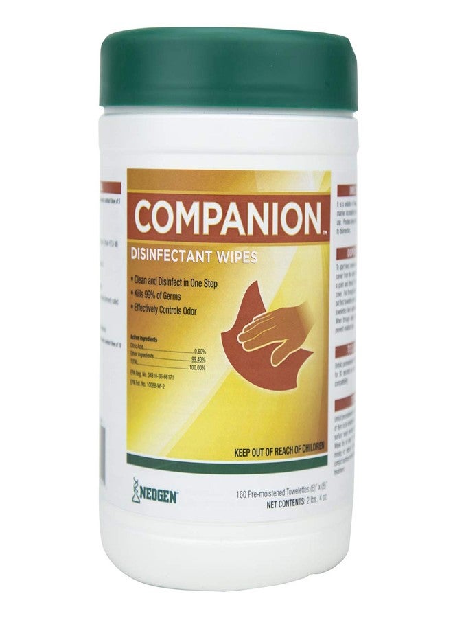Neogen Companion Disinfectant Wipes- 160ct, White - Image 4