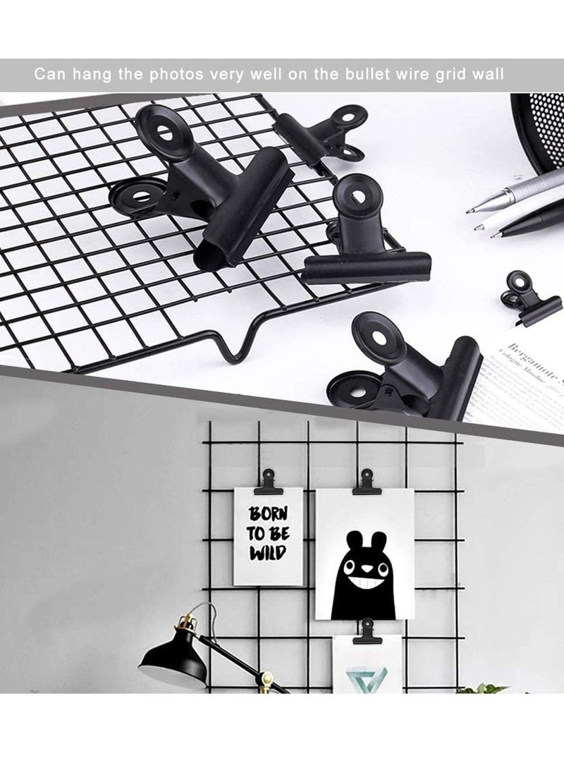 KASTWAVE MAKINGTEC 20 Pieces Black Bulldog Clips Mini Metal Photo Clips Money and File Clips for Home and Office Supplies Foldback Clips Binder Clips Stationary Paper Clips  - Image 5