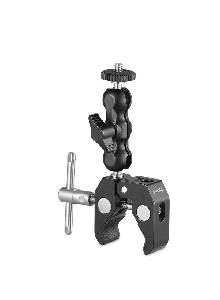 SMALLRIG Crab-Shaped Super Clamp with Ballhead Magic Arm 2164 - Image 1
