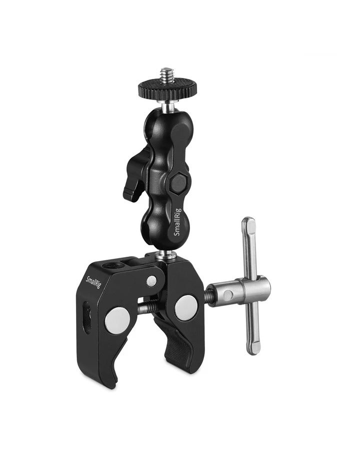 SMALLRIG Crab-Shaped Super Clamp with Ballhead Magic Arm 2164 - Image 3