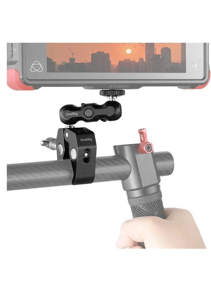 SMALLRIG Crab-Shaped Super Clamp with Ballhead Magic Arm 2164 - Image 5