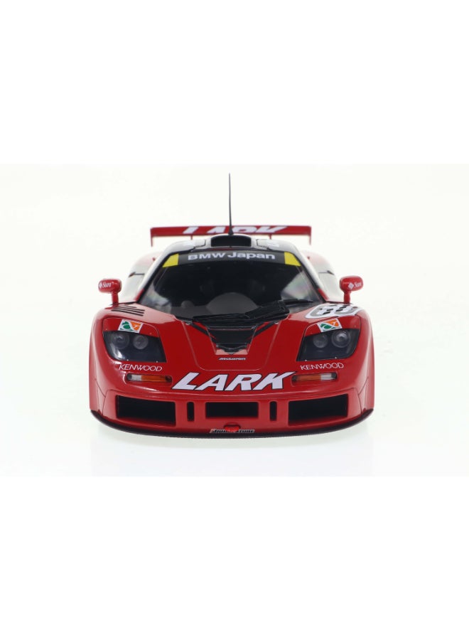 Solido McLaren F1 GTR Short Tail Red #60 N. Hattori / R. Schumacher JGTC 1996 Diecast Model Car, 1:18 Scale, Opening Front Doors, Steerable Wheels, Collector Display Model - Image 3