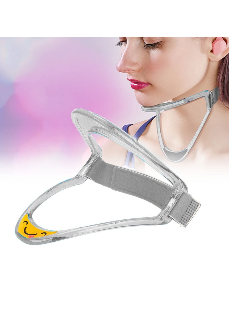 Portable Adjustable Neck Support Brace for Cervical Pain Relief and Posture Improvement - Perfect for Home and Office Use - Image 1