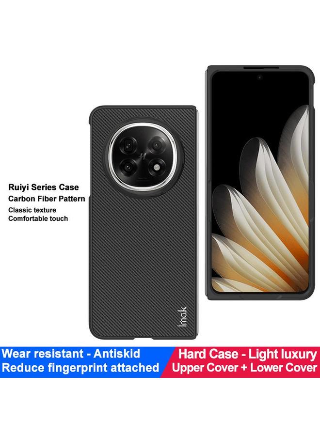 إيماك حافظة لهاتف OPPO Find N5 Ruiyi Series PU + حافظة هاتف PC - Image 4