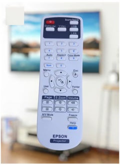 EPSON Universal Remote Control for Projectors – Compatible with All Home Cinema, PowerLite, EB, EX, VS, BrightLink, EMP Series Projectors | Full Functionality, Easy Setup, and Durable Performance  - Image 3