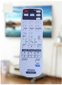 EPSON Universal Remote Control for Projectors – Compatible with All Home Cinema, PowerLite, EB, EX, VS, BrightLink, EMP Series Projectors | Full Functionality, Easy Setup, and Durable Performance  - Image 4