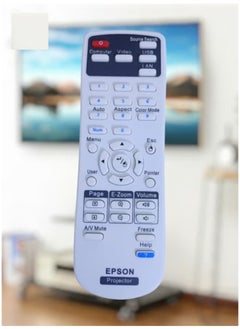 EPSON Universal Remote Control for Projectors – Compatible with All Home Cinema, PowerLite, EB, EX, VS, BrightLink, EMP Series Projectors | Full Functionality, Easy Setup, and Durable Performance  - Image 5