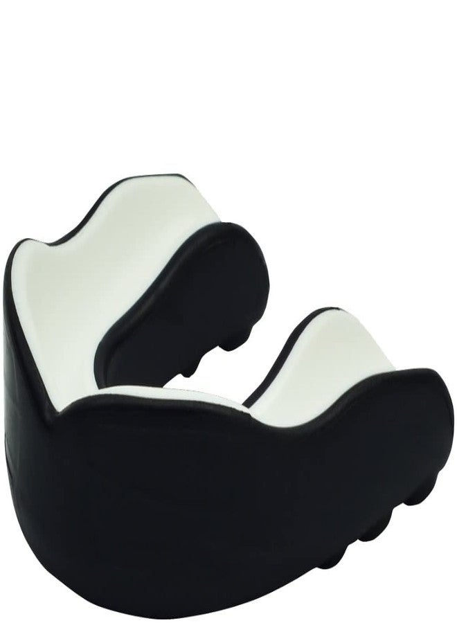 DRANGE واقي أسنان رياضي DRANGE Warrior 2 في 1 للملاكمة، والفنون القتالية المختلطة، والكاراتيه، والتايكوندو، وكرة القدم، وكرة السلة، والهوكي، والجيو جيتسو - واقي فم للكبار والصغار، متوافق مع تقويم الأسنان - Image 4