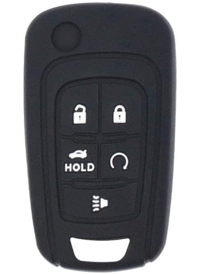 5 Buttons Silicone Key Shell Cover Case for Chevrolet Camaro Cruze Equinox Malibu Impala Sonic, Remote Protection Case - Image 3