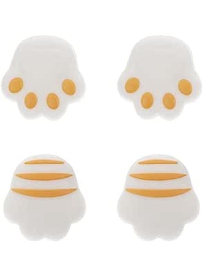 White Silicone Safety Corner Protectors 4 Pcs Cartoon Design Anti Collision Furniture Bumpers - Image 1