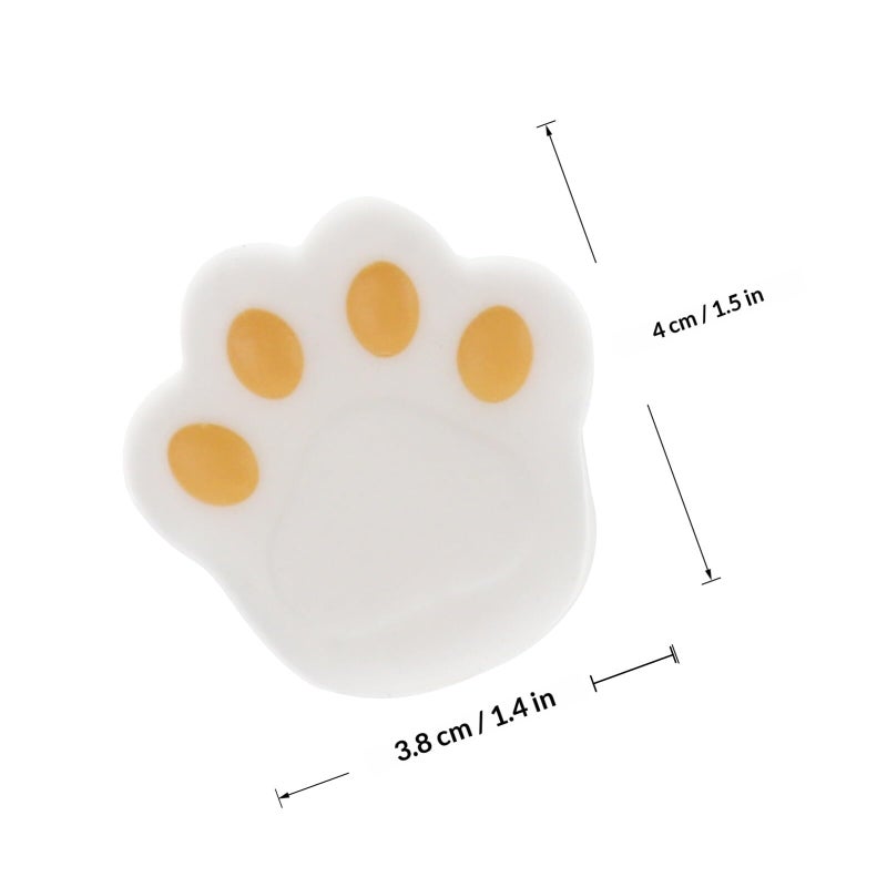 White Silicone Safety Corner Protectors 4 Pcs Cartoon Design Anti Collision Furniture Bumpers - Image 3