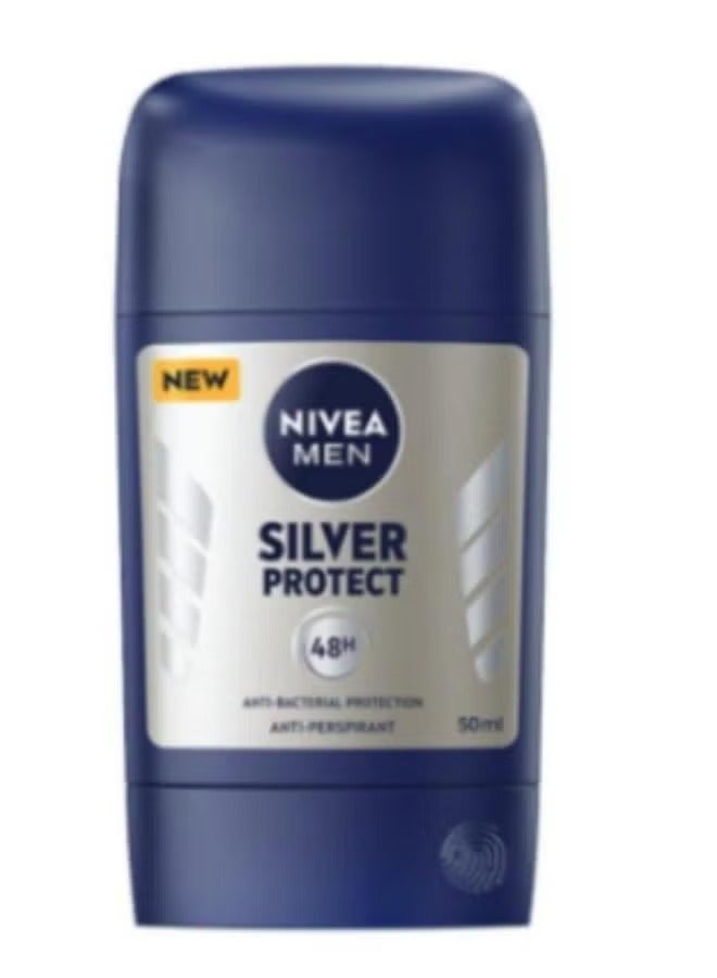 NIVEA Men's Stick Silver Protect