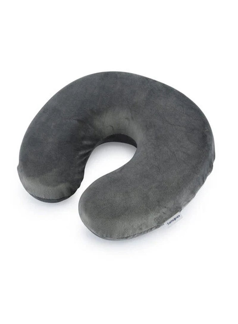 Samsonite Memory Foam Pillow Mid Soft, Grey|Lightweight & Compact|Designed for comfort - Image 1